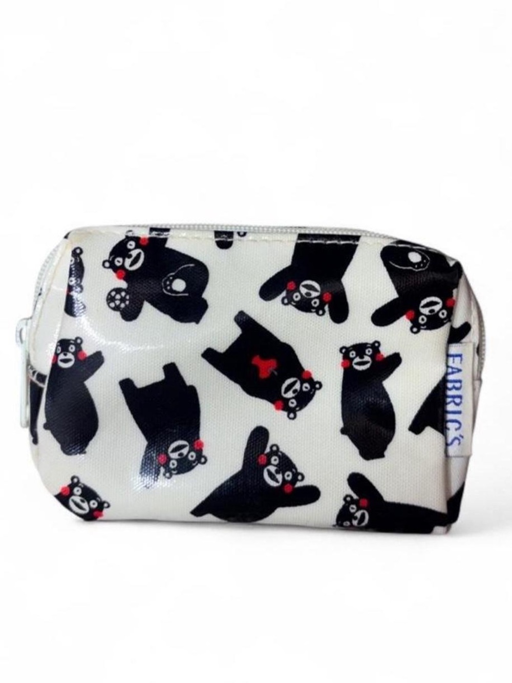 Y2K RARE Fabrics Kumamon  SMALL Coin/Cosmetic pouch (Kumamoto 2010).